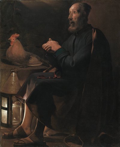 Le repentir de Saint Pierre - Georges de La Tour